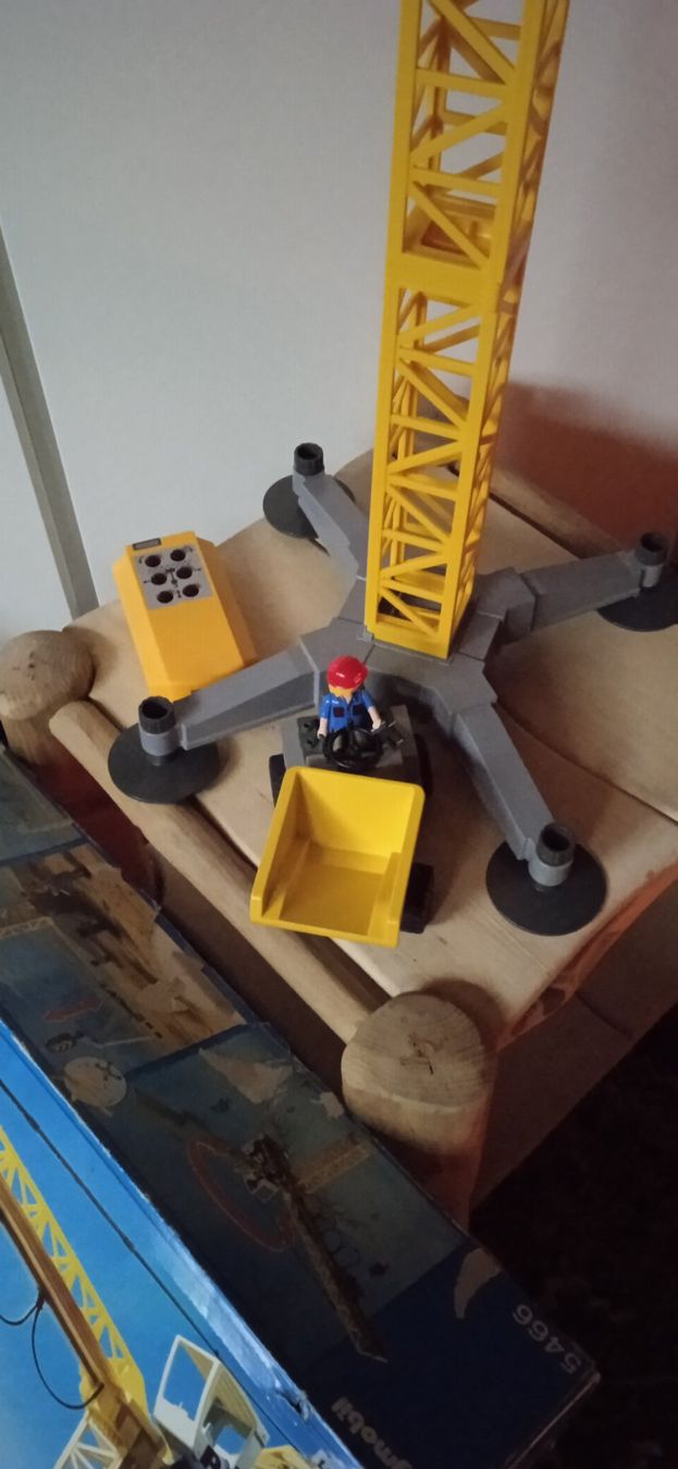 Playmobil Giocattoli: 5466 Playmobil Kran – Usato da Guarda venduto da rue_bpd7 1
