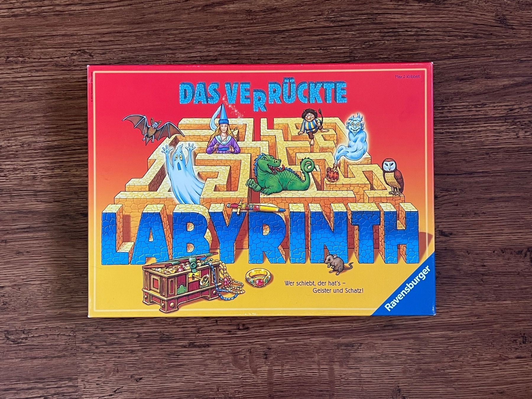 Ravensburger Giochi: Ravensburger Das verrückte Labyrinth Brettspiel Version 2002 – Usato da Uttigen venduto da sonorsonic