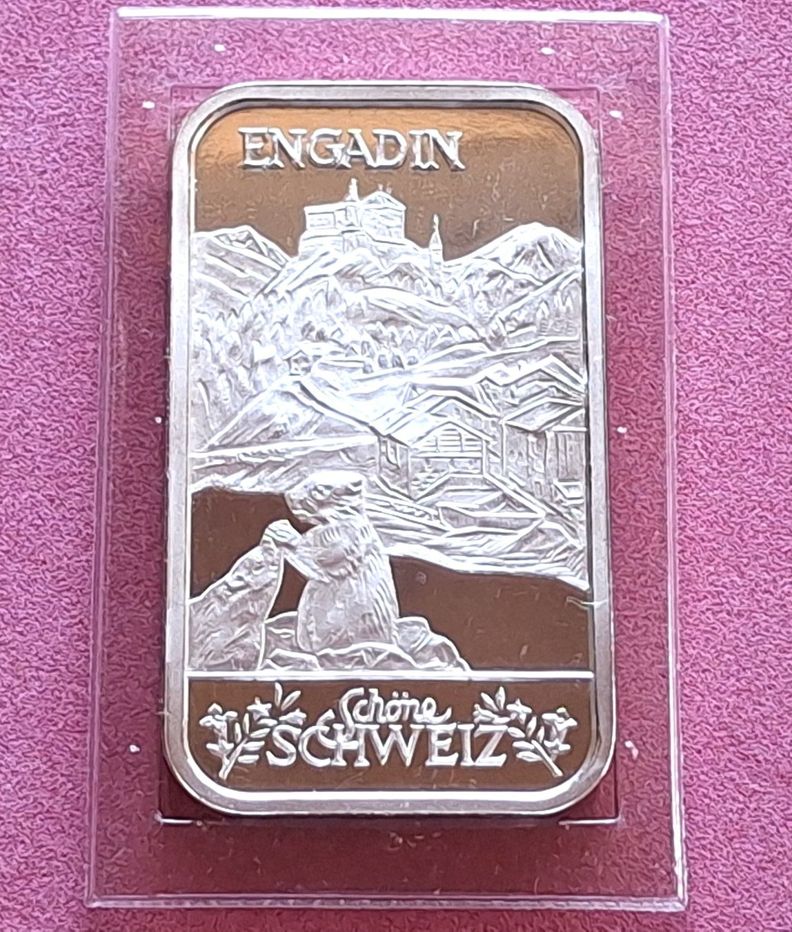 Edelmetalle: SCHÖNE SCHWEIZ - ENGADIN - OVP – Gebraucht aus Boniswil von dpd4coins