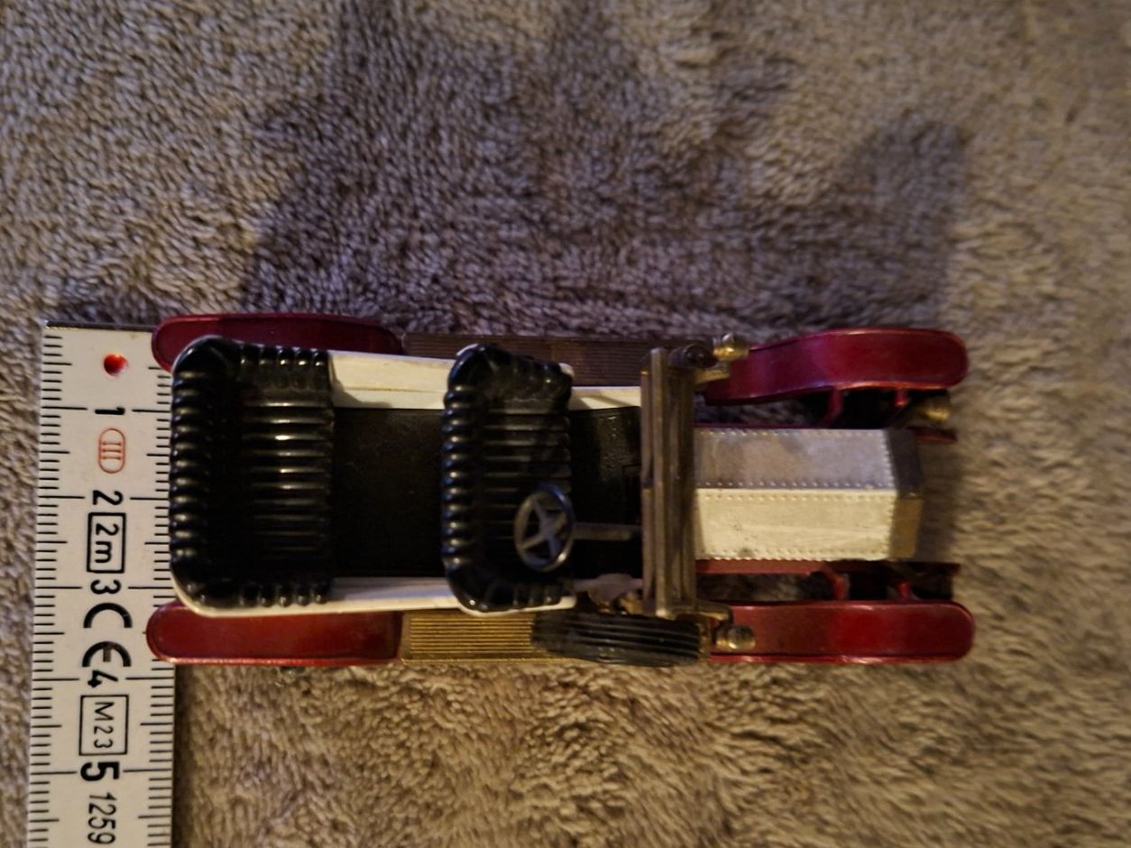 Matchbox Modellini d'auto: Matchbox 1906 Rolls-Royce Silver Ghost Modellauto rot/weiss – Usato da Otelfingen venduto da silver-moon 3