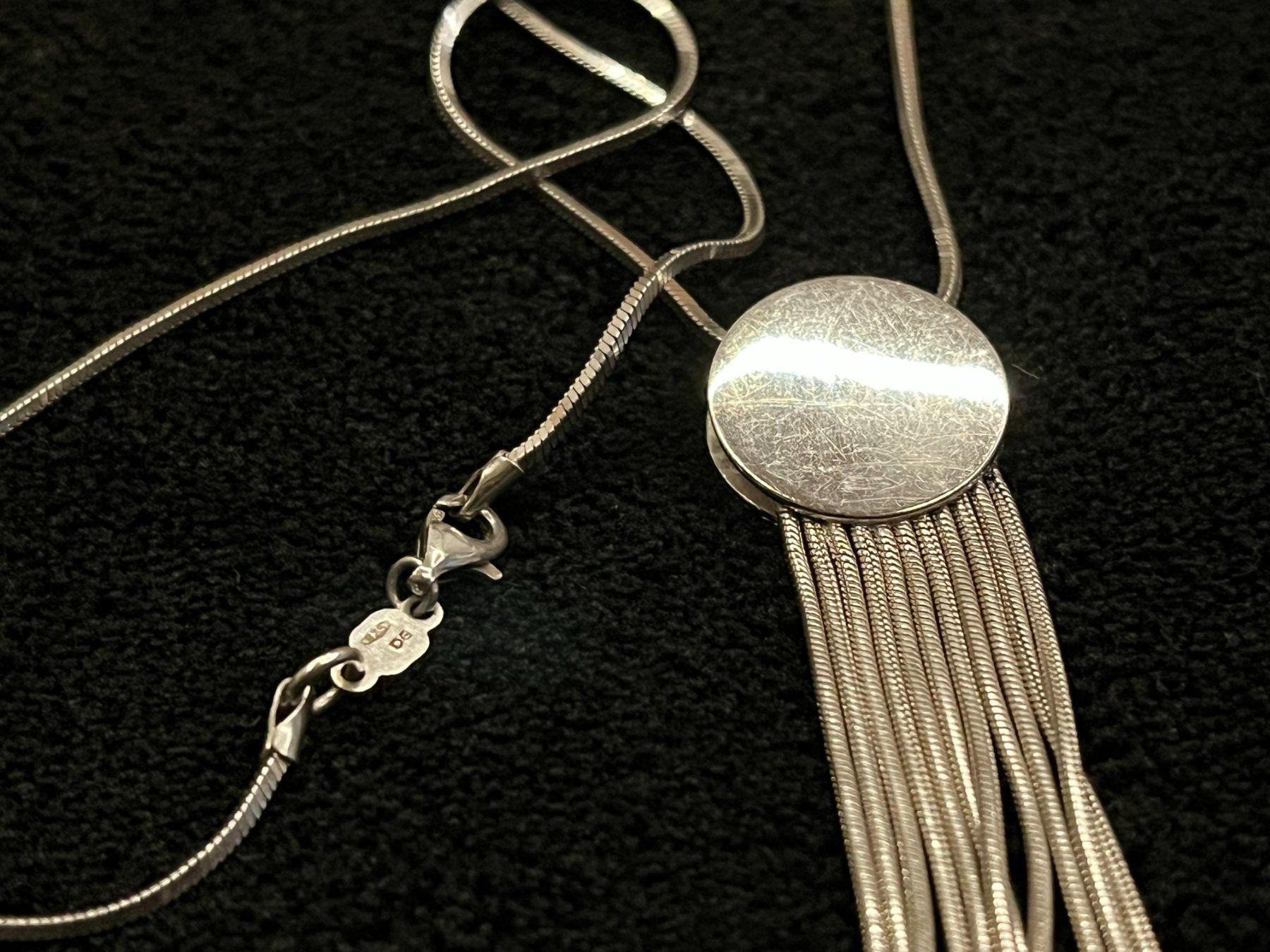 Catenine: Kette Silber 925 mit Anhänger – Usato da Bettwiesen venduto da wicking27 1