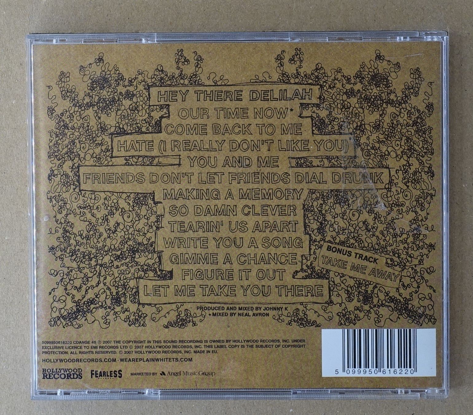 CD: Plain White T's – Every Second Counts - F22 – Usato da Sessa venduto da fraenklishop 1