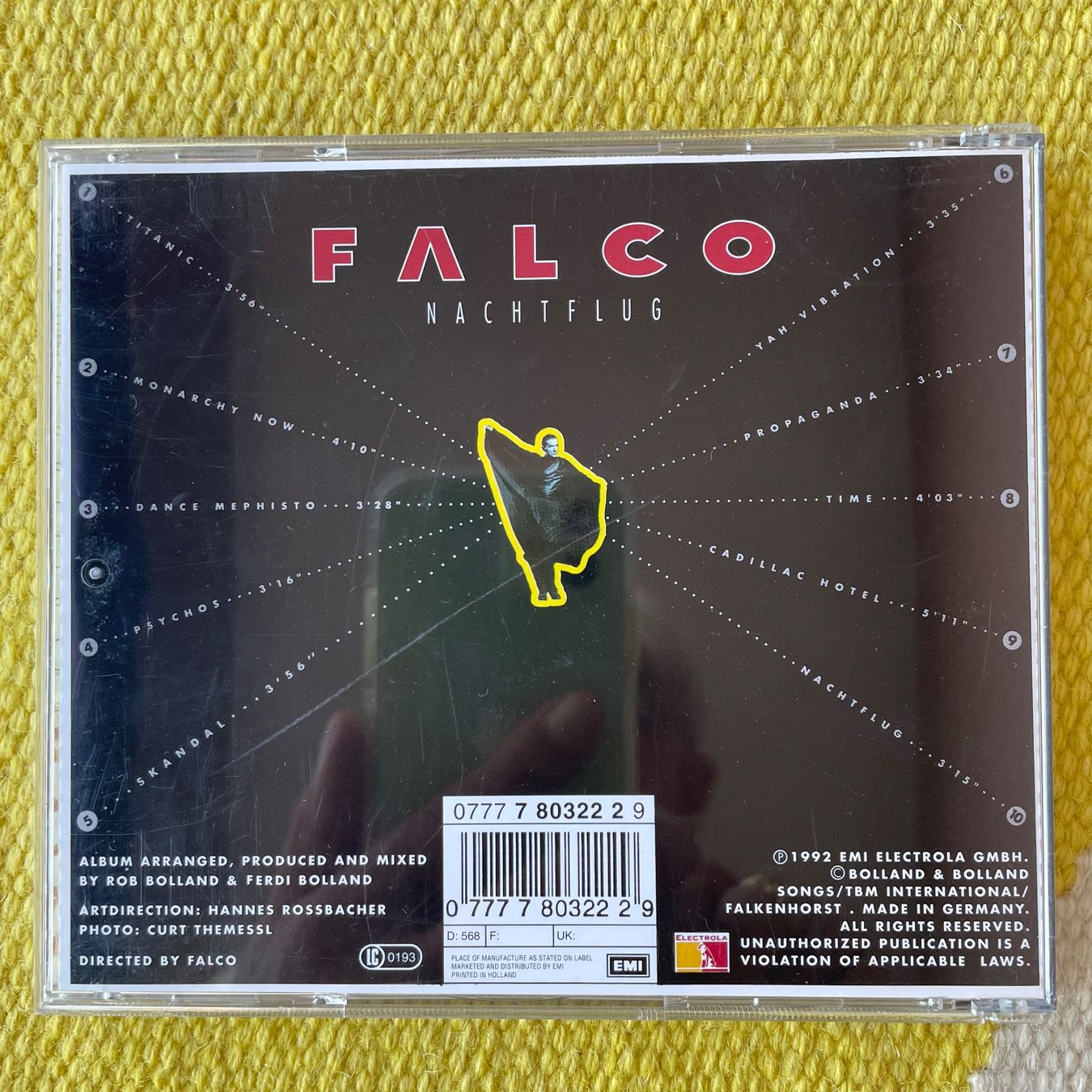 CD: FALCO-NACHTFLUG – Usato da Rorschacherberg venduto da CD-Roli 1