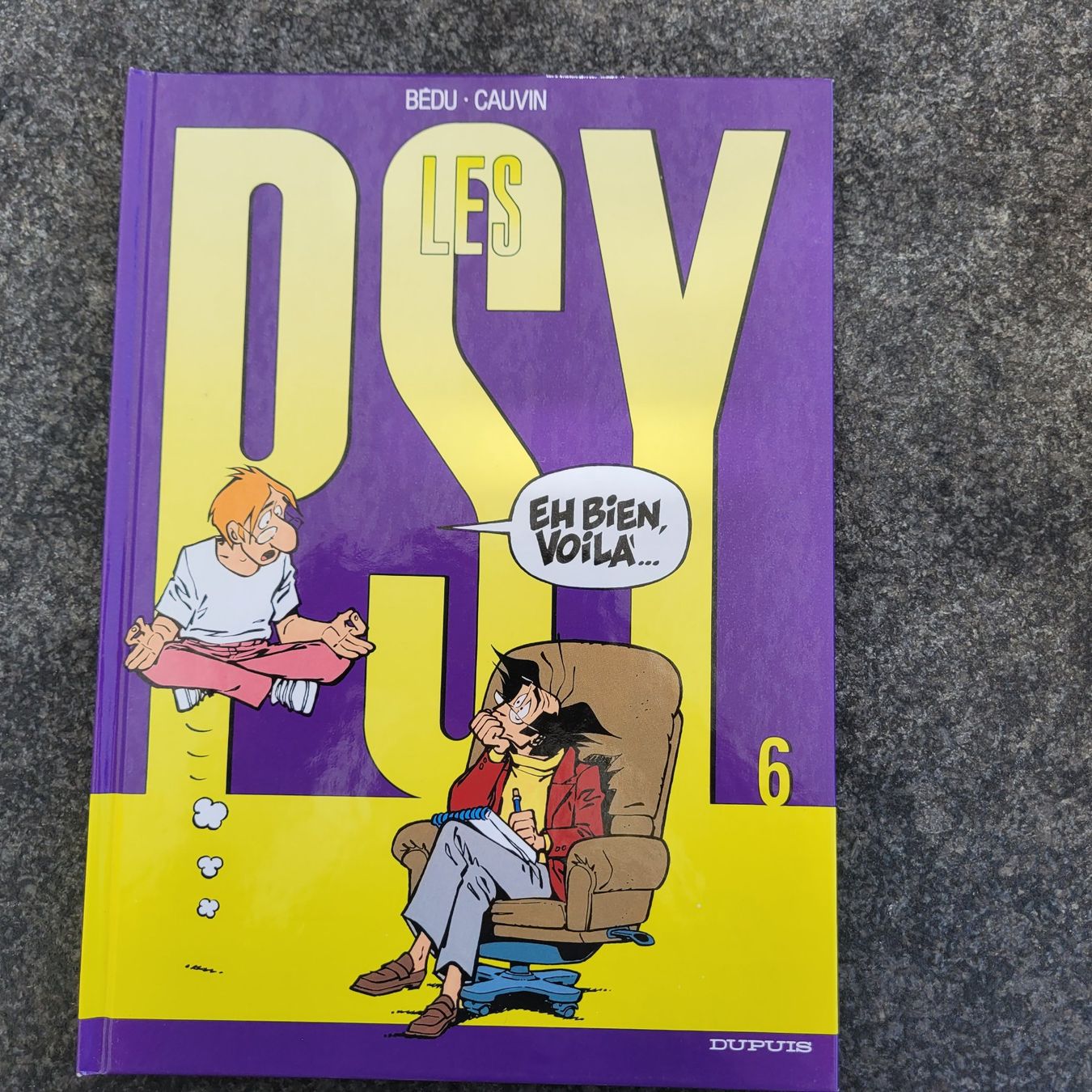 Fumetti: BD EO Les Psy Tome 6 Eh Bien Voilà – Usato da Biel/Bienne venduto da Destockweb