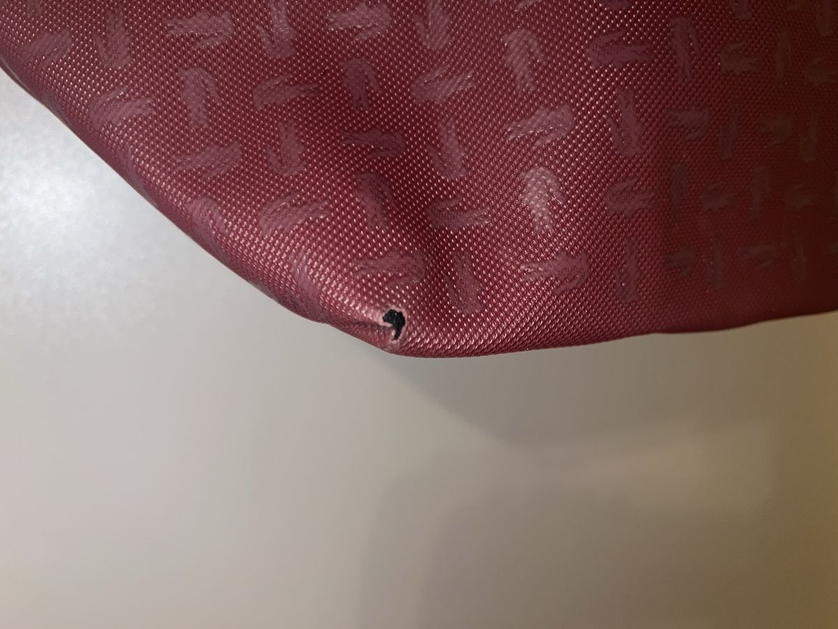 Lacoste Taschen für Damen: Lacoste Tote Bag - Burgundy/Maroon – Gebraucht aus Herrliberg von jes_ytm2 2