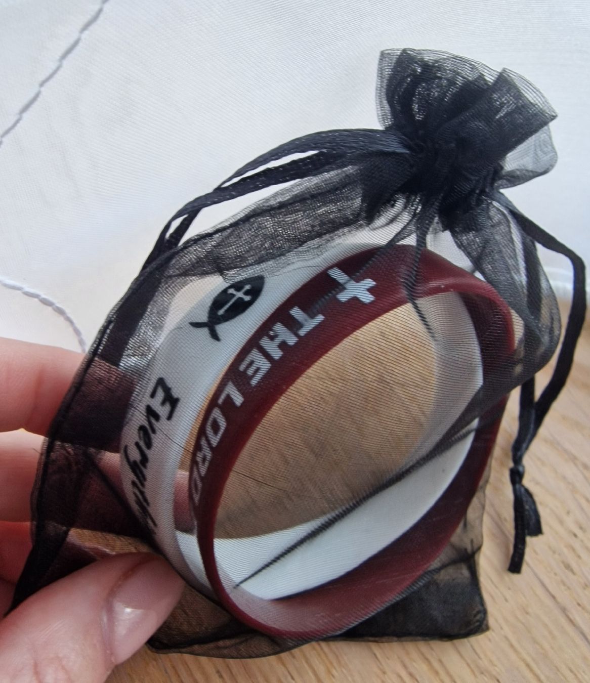 Bracciali & Braccialetti: 2 schöne Arbänder mit Bibelversen /Neu – Nuovo e nell'imballaggio originale da Arbon venduto da sar_l7ll 1