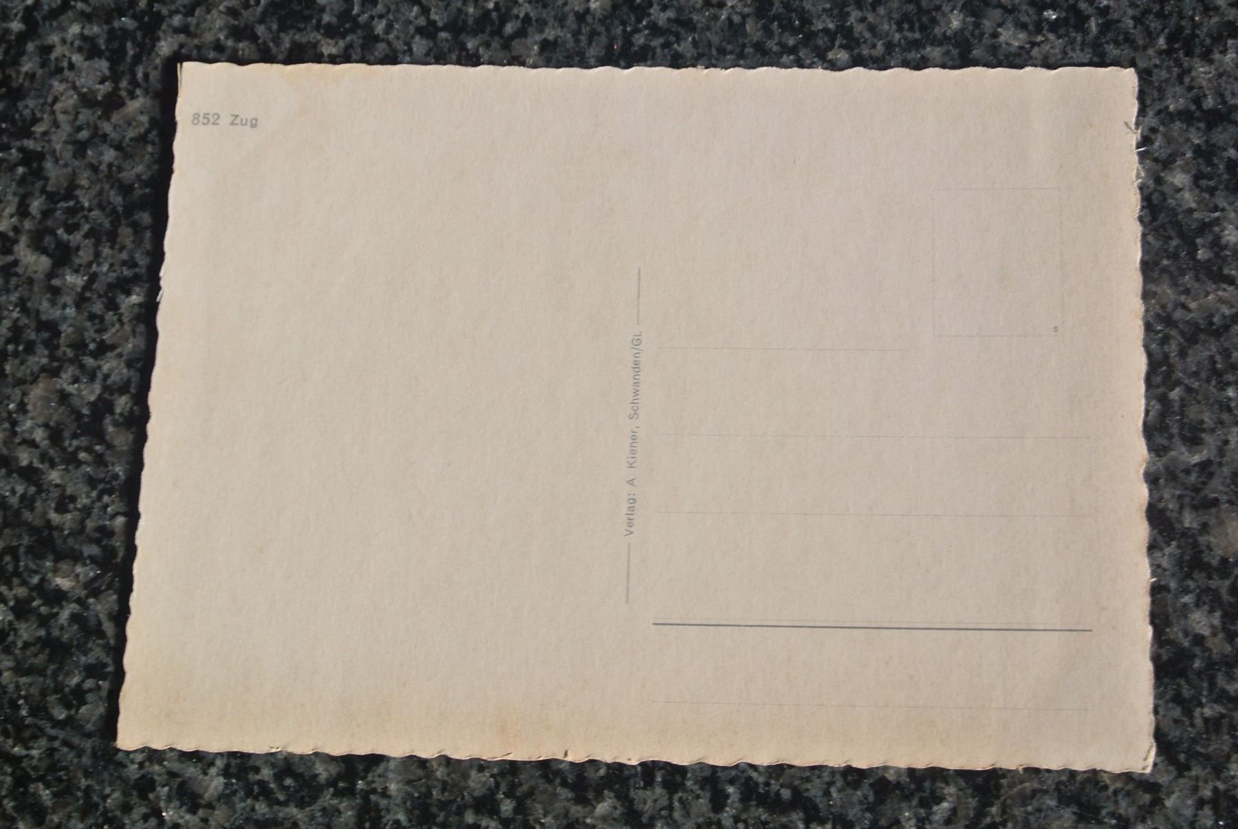 Cartes postales: ältere Ansichtskarte von ZUG – Neuf (Voir description) à Rotkreuz par nigal 1