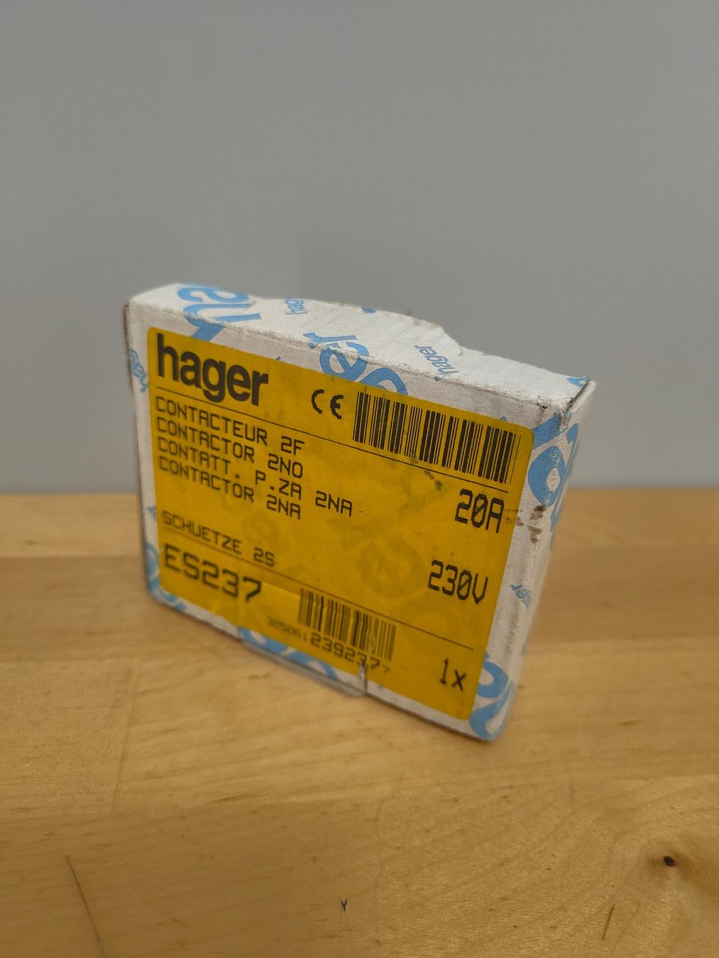 Hager Componenti elettronici: Hager ES237 Schütz 2S, 20A, 230V – Nuovo e nell'imballaggio originale da Emmenbrücke venduto da BlSi 1