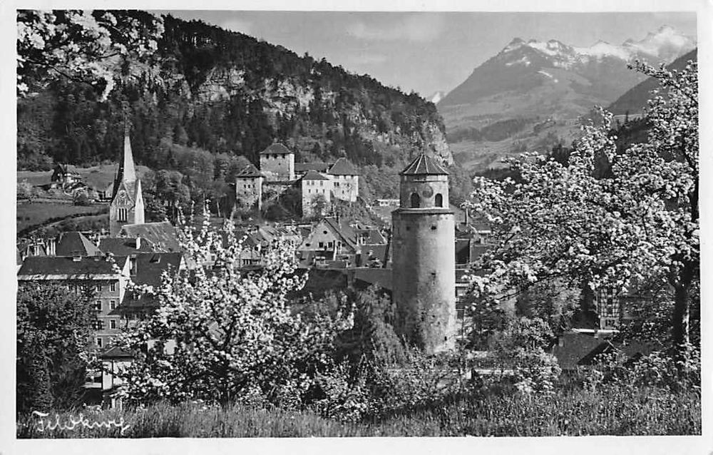 FELDKIRCH - alte Postkarte EXOTISCHES MOTIV | Kaufen auf Ricardo