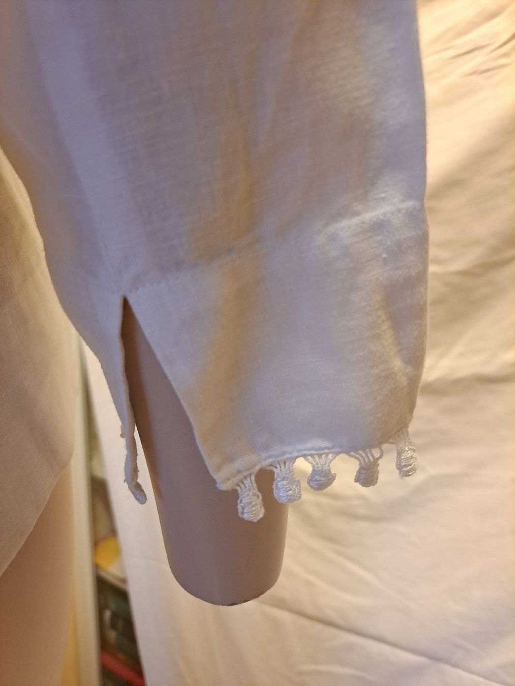 Camicette: Leinenbluse weiss, 3/4 Arm, Relativity design XL – Usato da Liebefeld venduto da Ochotona 2