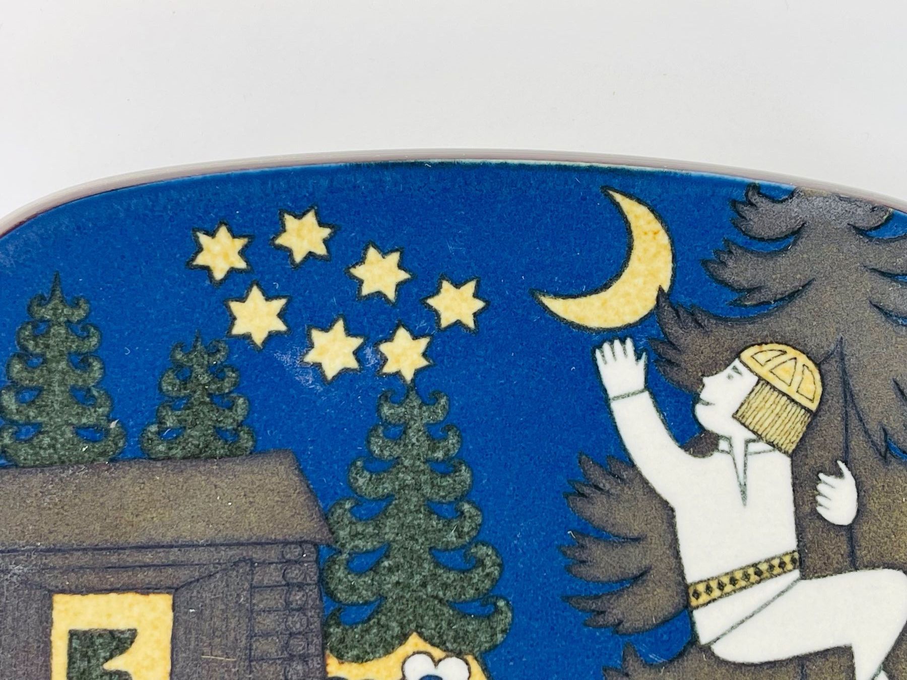 Arabia Teller: Sammelteller 1987 ARABIA FINLAND Kalevala Serie – Gebraucht aus Zürich von Arche_Brockenhaus 1