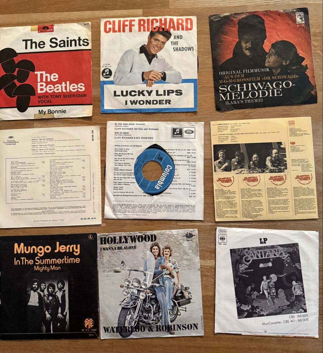 Dischi in vinile: The Beatles - Santana - Schiwago Single Sammlung – Usato da Goldach venduto da Messerguru 6