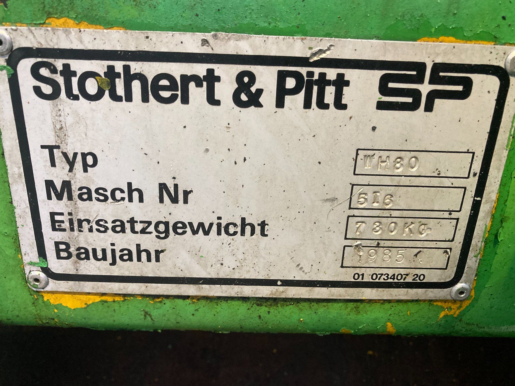 Tutte le macchine: Walze Einrolle Stother&Pitt – Usato da St. Gallen venduto da NWN 5