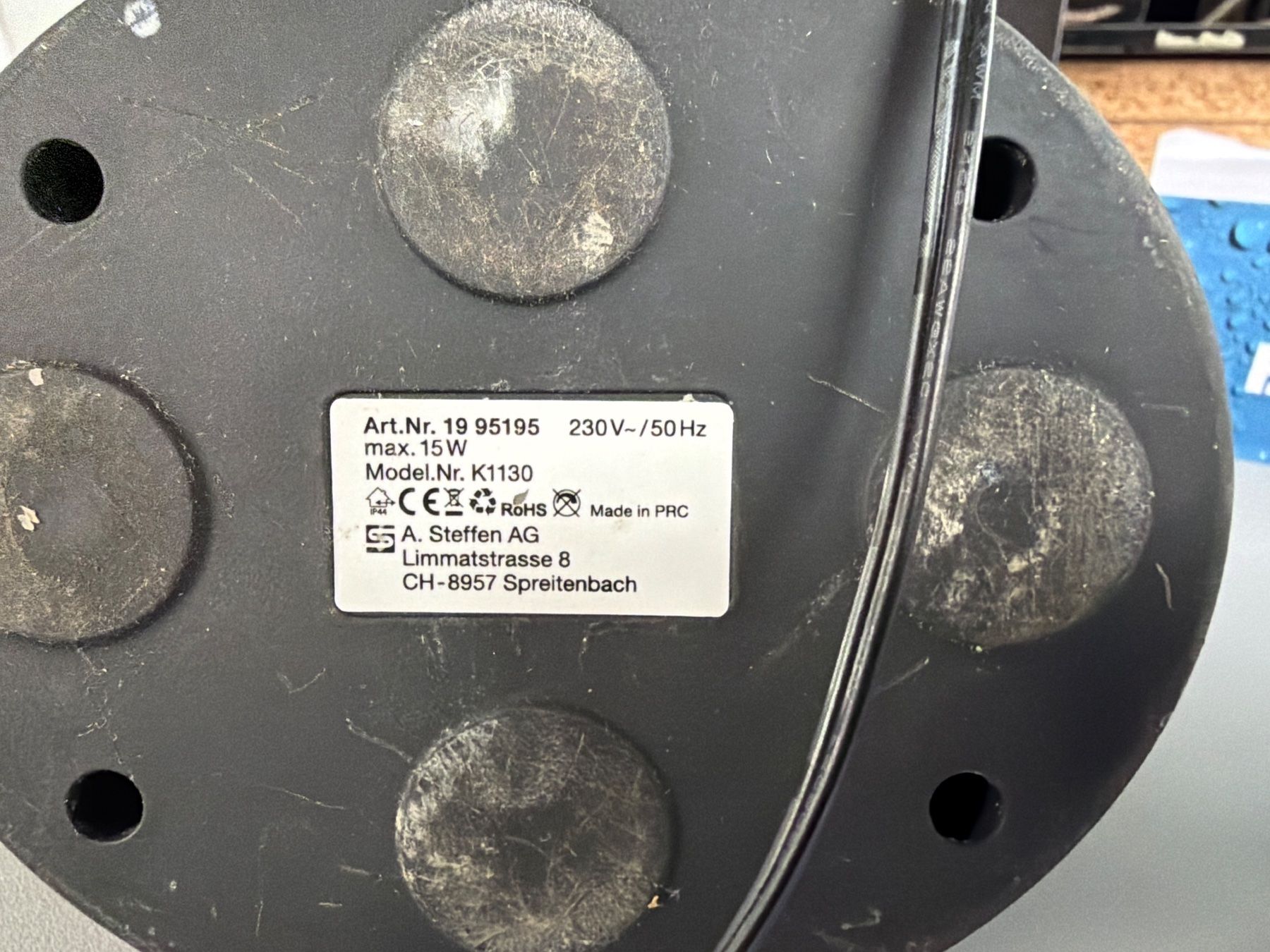 Lampade: Steffen Akku-Arbeitsleuchte 16 W – Usato da Brügg BE venduto da TSP02 2