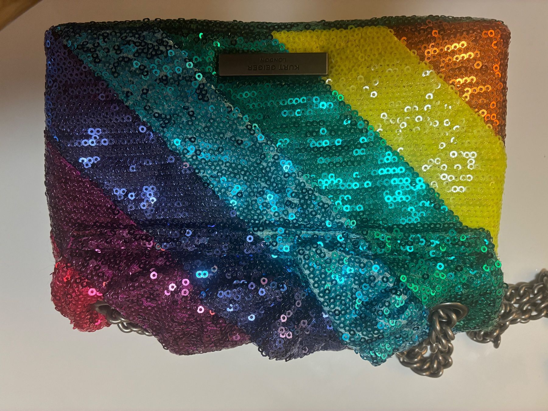 Kurt Geiger Taschen für Damen: Borsa tracolla paillettes KURT GEIGER – Gebraucht aus Zürich von fra_8fn2 7