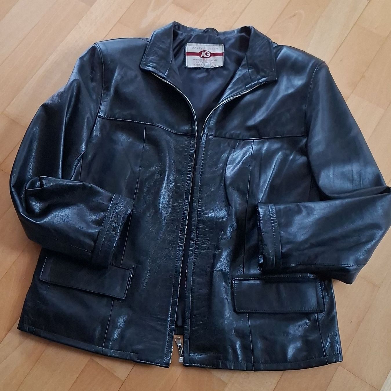 Giacche: Lederjacke Damen Schwarz Grösse L  – Usato da St. Gallen venduto da Anna651