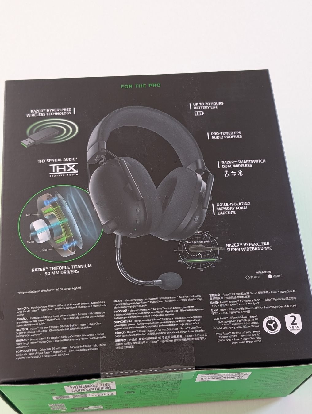 Razer Cuffie: Razer BlackShark V2 Pro 2023 - OVP – Nuovo e nell'imballaggio originale da Birmensdorf ZH venduto da arctize 1