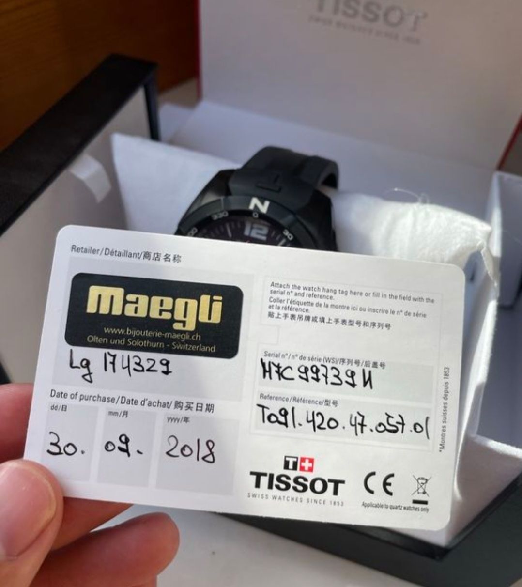 Tissot Montres: Tissot T Touch Solar  – D'occasion à Savognin par CAG84 3