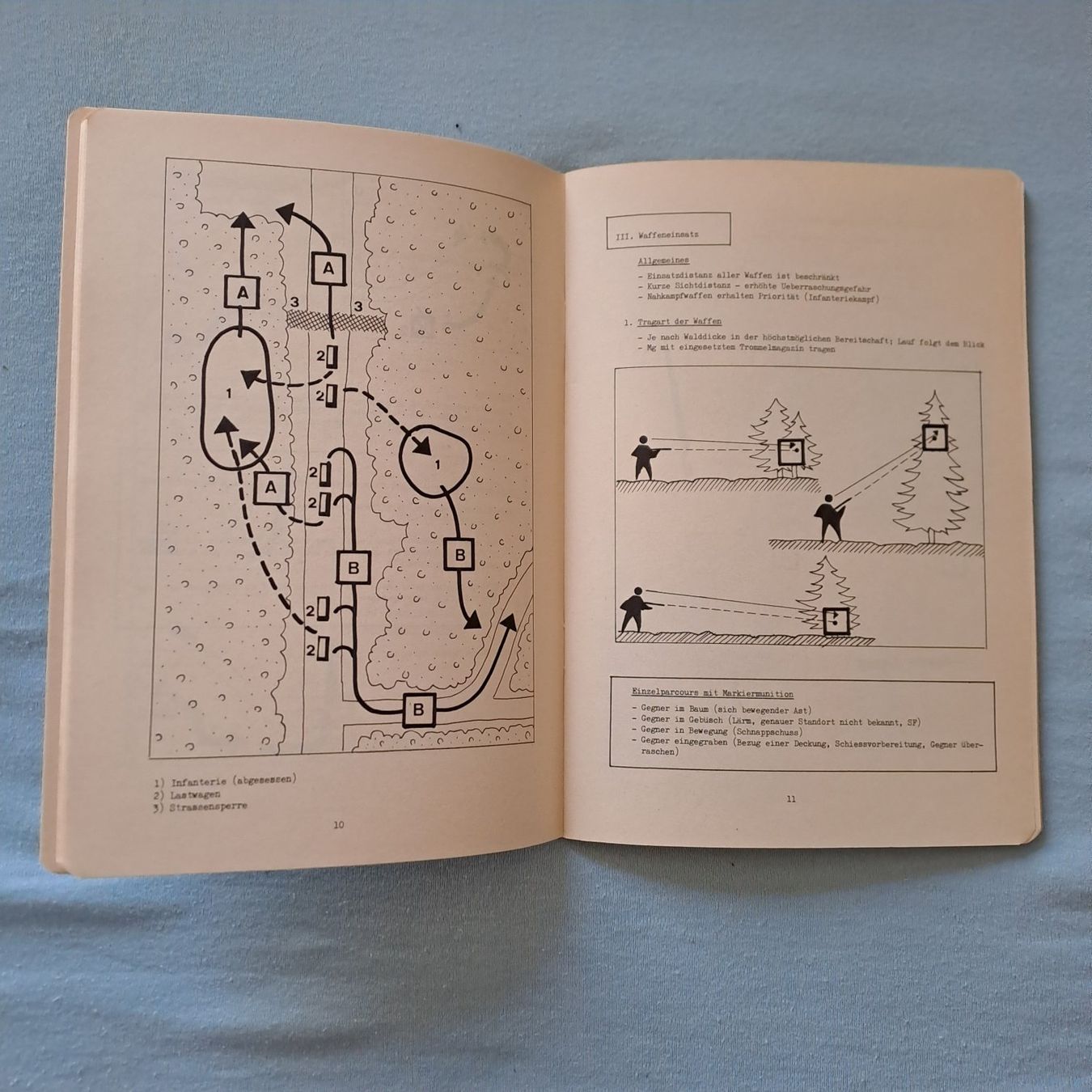 Libri: Lehrschrift Waldkampf – Usato da Gipf-Oberfrick venduto da Mig_29 2