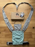 LIMAS Babytrage Grau/Türkis inkl. Originalverpackung