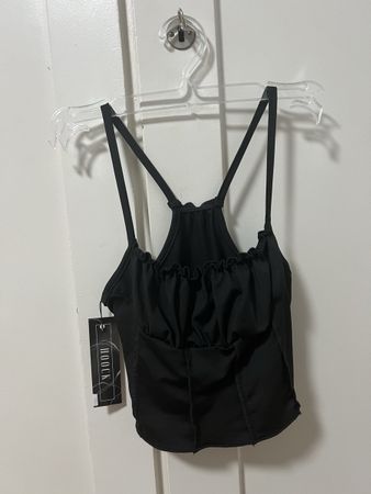 Top donna nero  taglia S nuovo