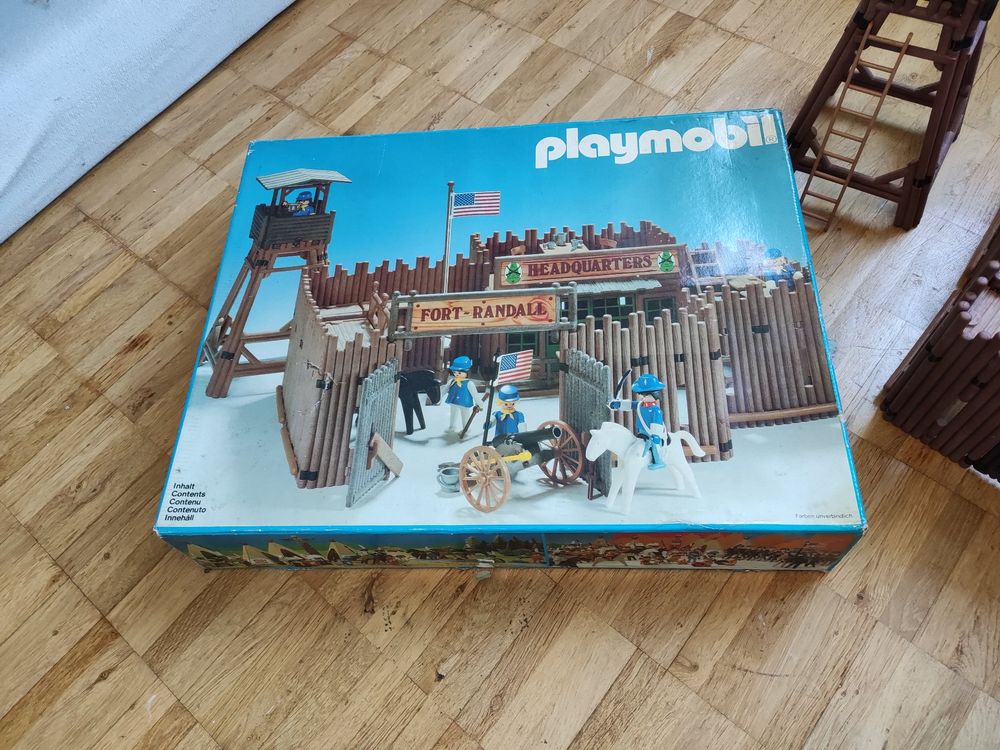 PLAYMOBIL Far West – Fort Randall – Incomplet – Occasion