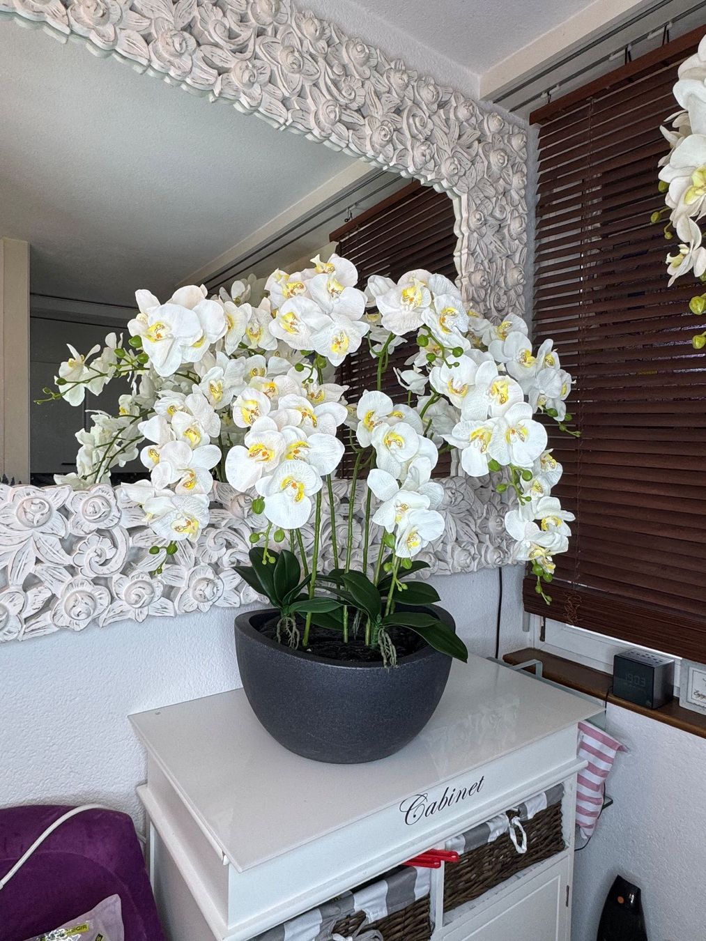 Tutte le decorazioni: Künstliche Orchideen mit Vase New – Nuovo (secondo la descrizione) da Zürich venduto da Privat4444 7