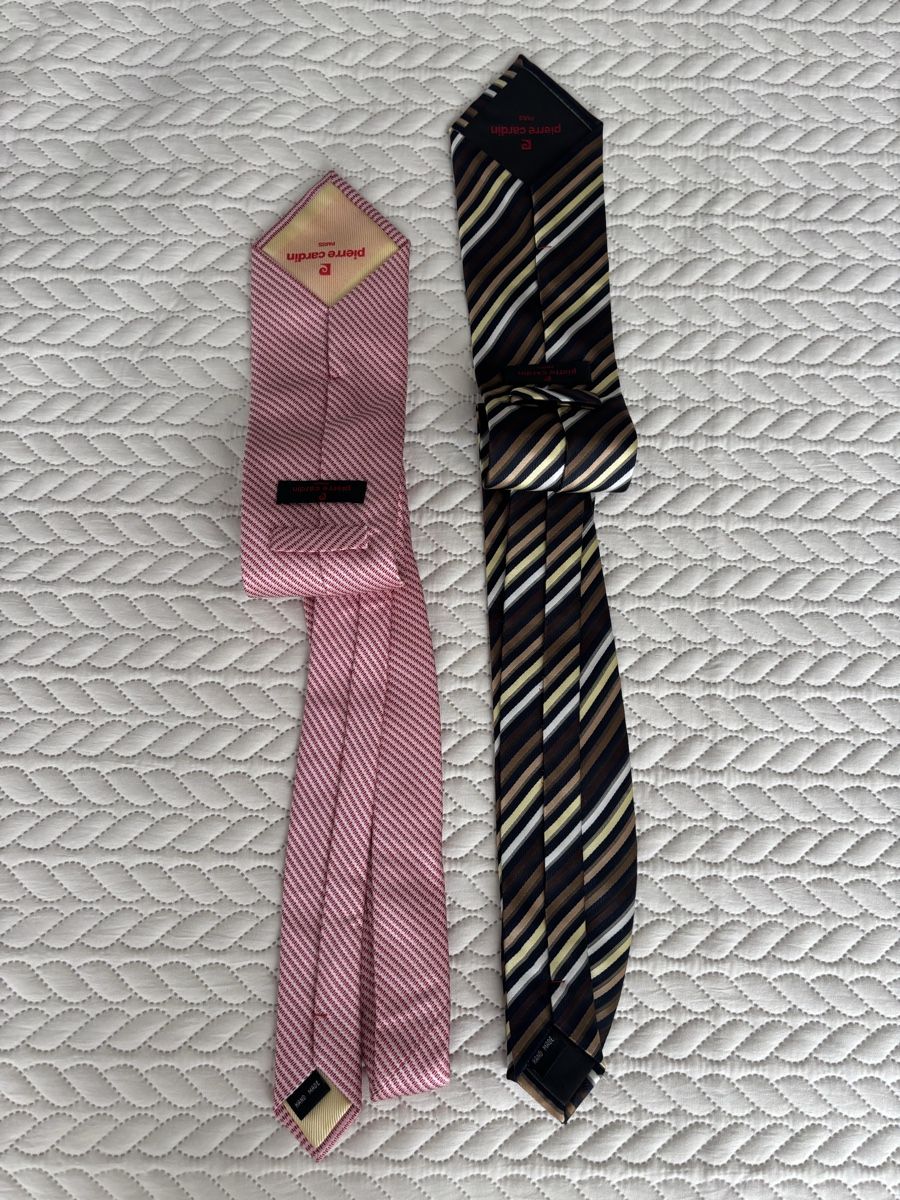Krawatten: Pierre Cardin Handmade Silk Ties NP: 160.- – Neu (gemäss Beschreibung) aus Horgen von lme_8kj7 1