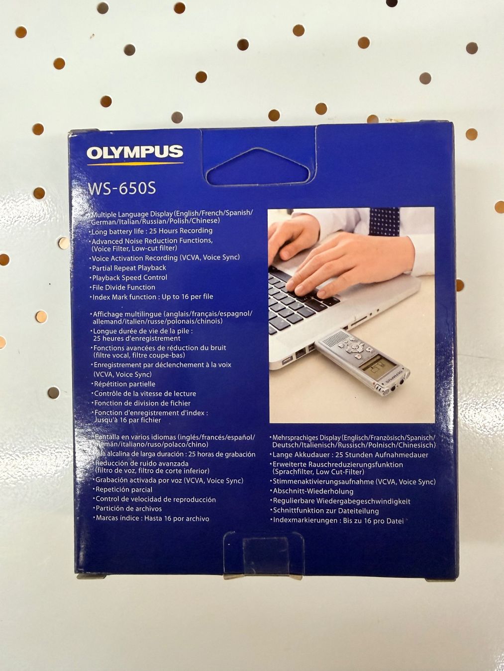 Olympus Registratori: Olympus WS-650S Digital Voice Recorder – Nuovo e nell'imballaggio originale da Oensingen venduto da moe_ck67 1