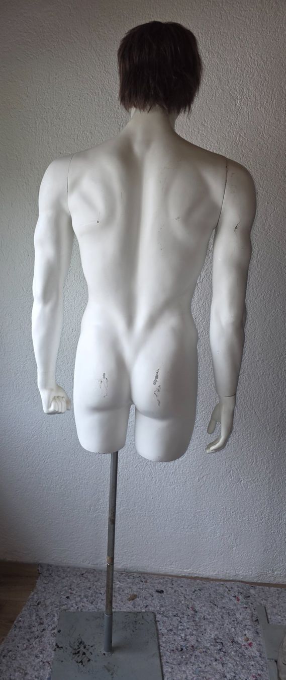Altro in Decorazioni & Accessori: Männliche Schaufensterpuppe, Torso mit Ständer – Usato da Obermumpf venduto da oiskypoisky 2