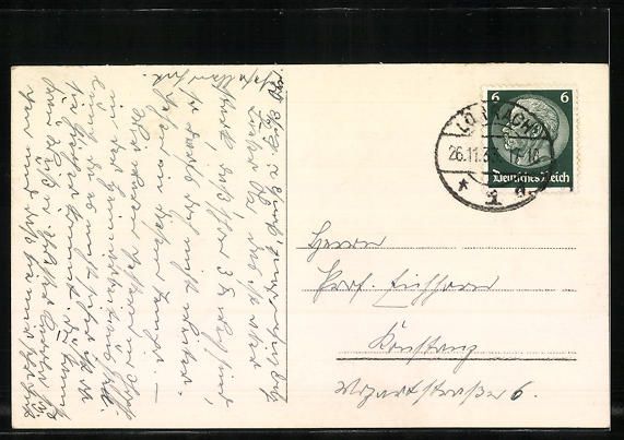 Cartoline postali: AK Emmishofen, Panorama, 1933 – Usato da Berlin venduto da bartko-reher 1