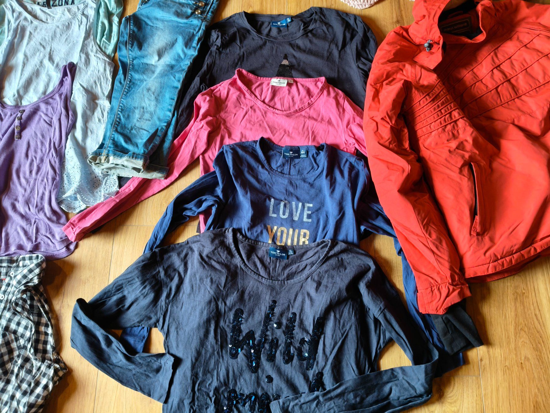 Lotti & Set di vestiti: Kleiderpaket Gr. 164-170 mit Tom Tailor – Usato da Sargans venduto da SE3 1