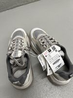 Zara Sneakers, Beige/Weiss, Grösse 38, Neu mit Etikett!