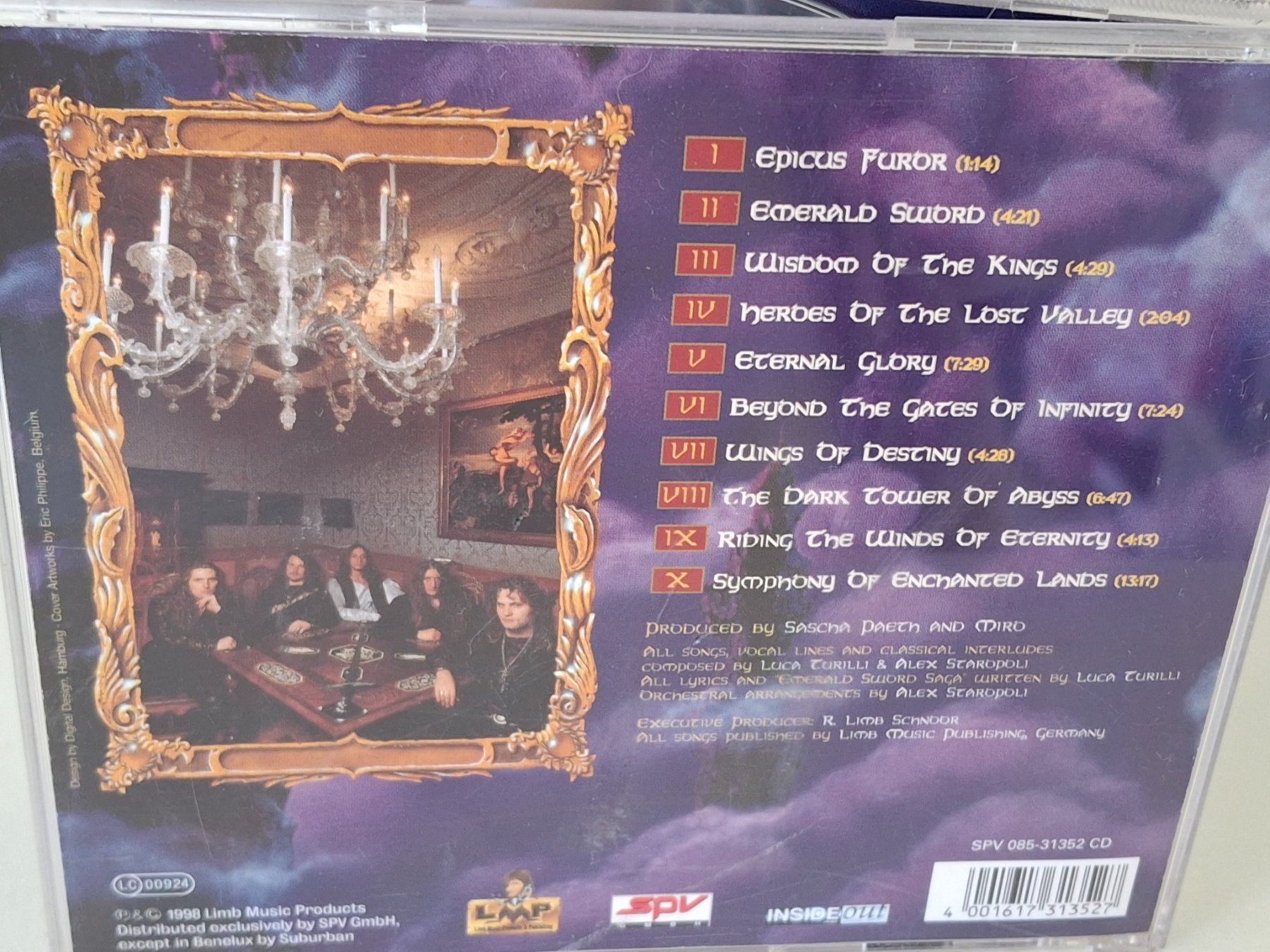 CD: CD Rhapsody  - Symphony of Enchanted – Usato da Aarberg venduto da Jackup1 1