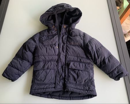 Winterjacke Grösse 92, Petit Bateau