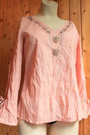 Miss H. * elegante TUNIKA mit Pailetten  38  M  Neu!