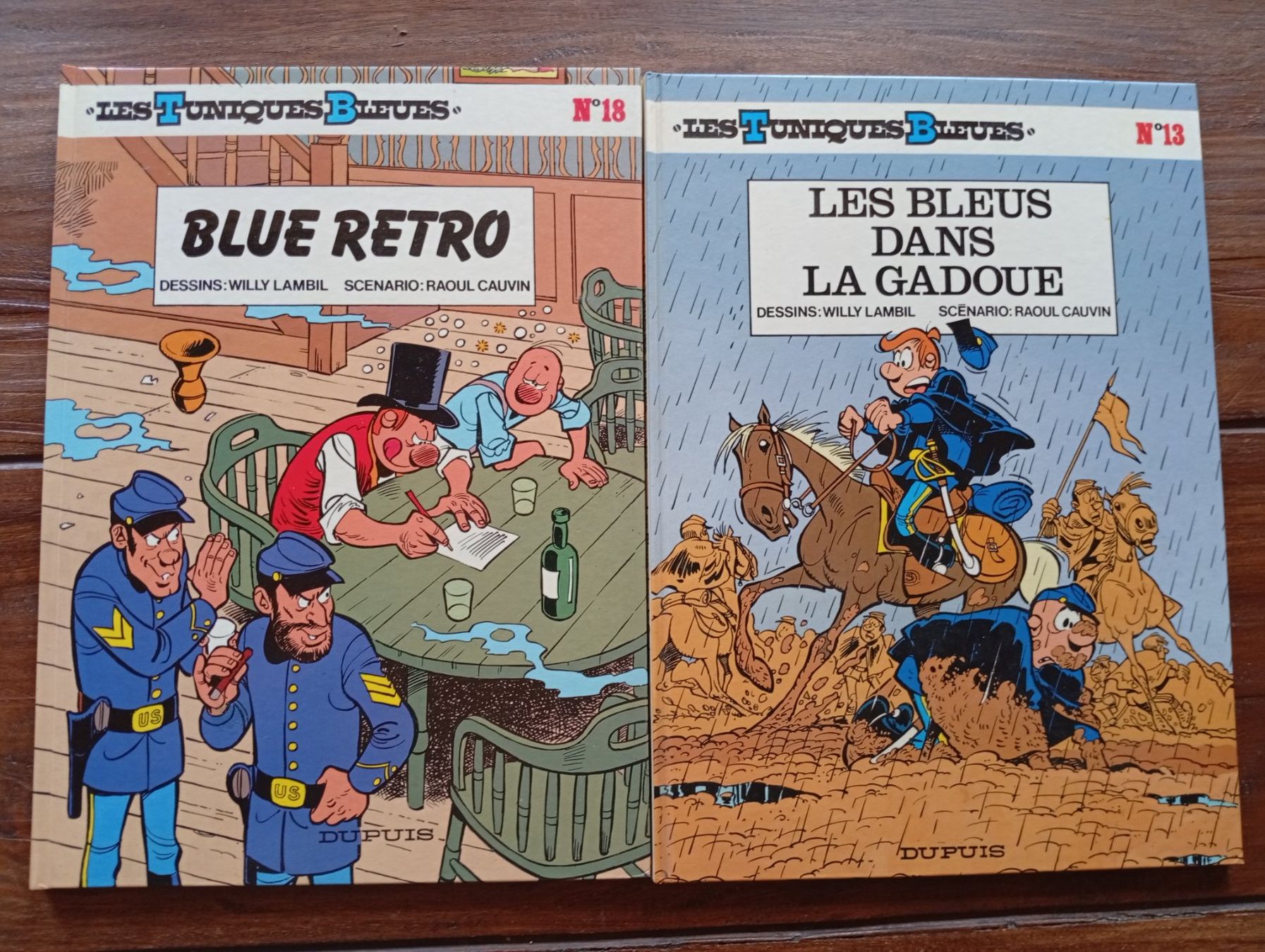 Comics: Lot 2X BD les tuniques bleues – Gebraucht aus Perrefitte von 36B