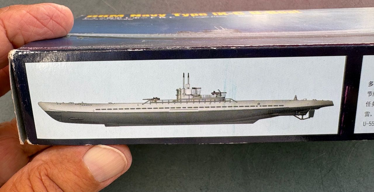 Modellbausätze & Standmodelle: DKM Navy Type IX-C U-Boot, M 1:350 – Neu und originalverpackt aus Rütihof von Bashful 1