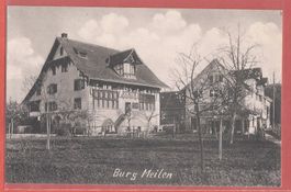 Meilen am Zürichsee - Burg Meilen - 1918