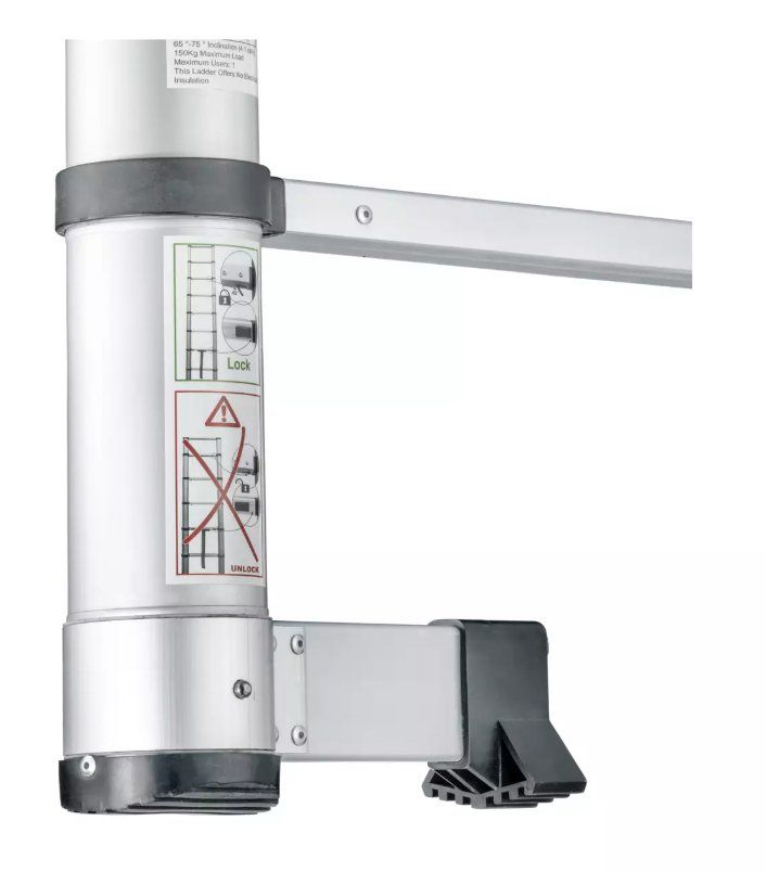 Scale: technocraft Sicherheits-Teleskop-Anstellleiter 3740 mm – Nuovo e nell'imballaggio originale da Koppigen venduto da Bracher_Mail-House 5
