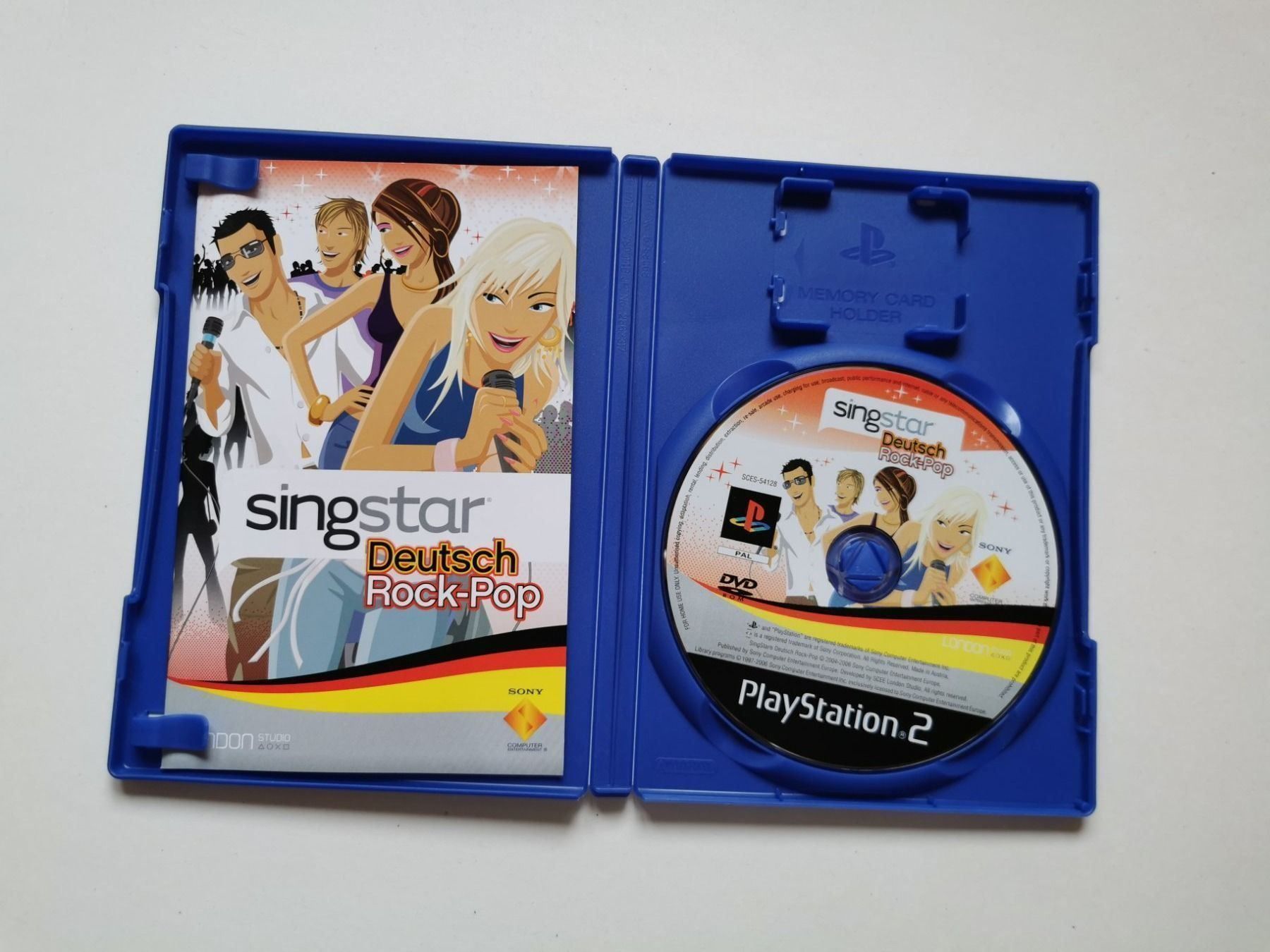 Sony Giochi: Ps 2 - Singstar Deutsch Pop-Rock – Usato da Lenzburg venduto da eyworld 1