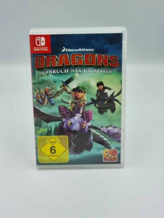 Nintendo Switch Spiel - Dragons – Aufbruch neuer Reiter (Gebraucht) in ...