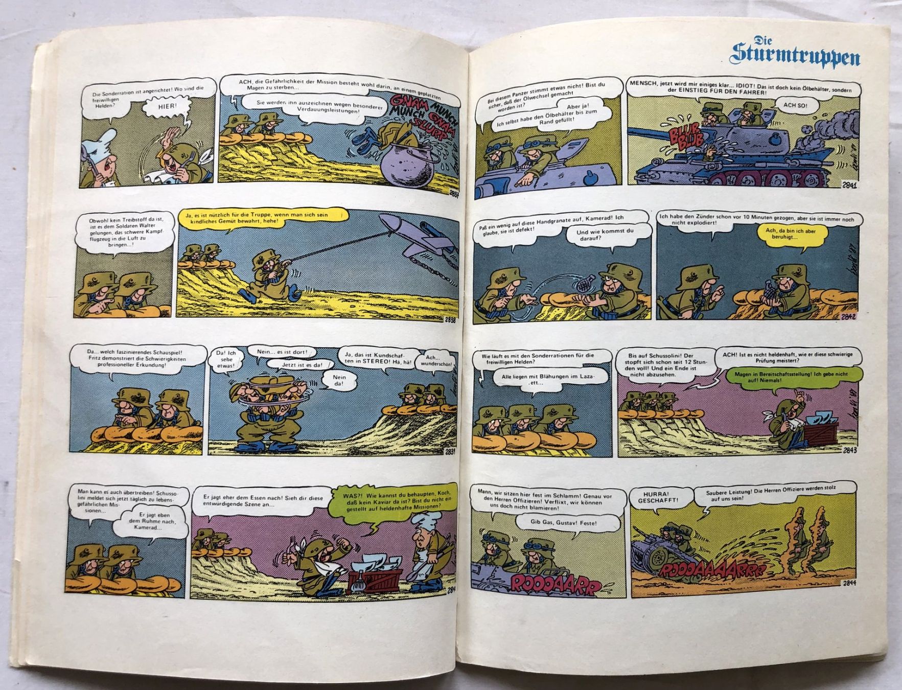 Fumetti: DIE STURMTRUPPEN - Nr.6 - 2.Auflage – Usato da Schaffhausen venduto da durruti 3