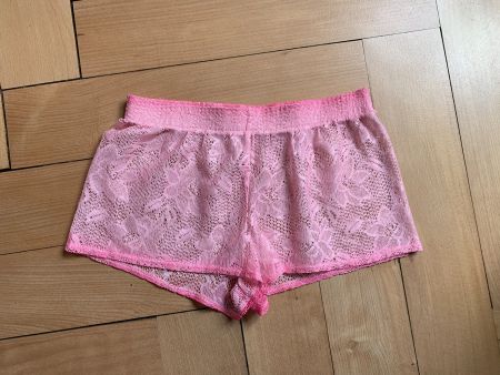 Spitzenshorts rosarot - XS