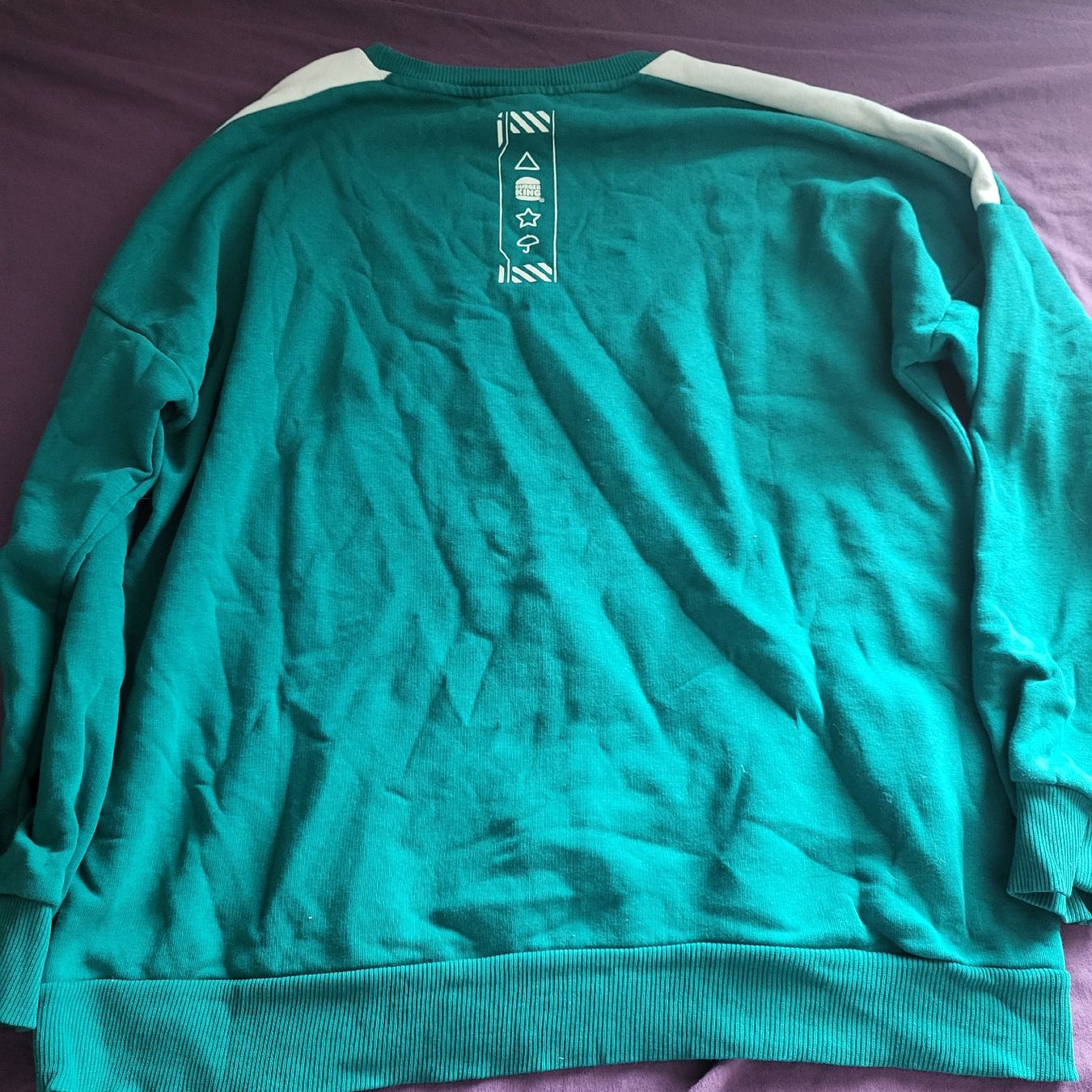 Maglioni & Felpe: Pull Squid Game Burger King, Taille L, Unisexe, Vert – Nuovo (secondo la descrizione) da Grangettes-Romont venduto da koh_g9th 1