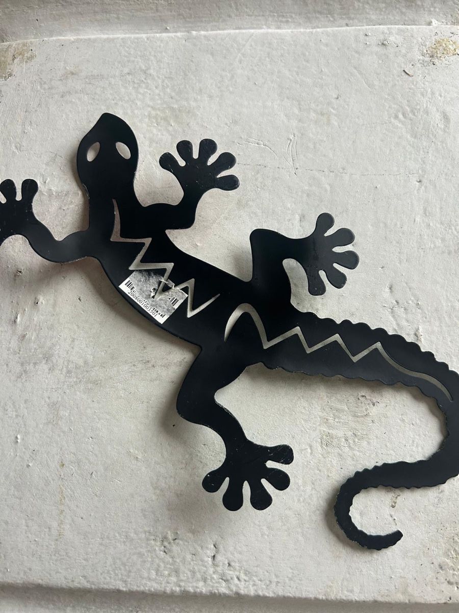 Statuette: Metallgekko aus Ibiza – Usato da Affoltern am Albis venduto da rollotomasi 1