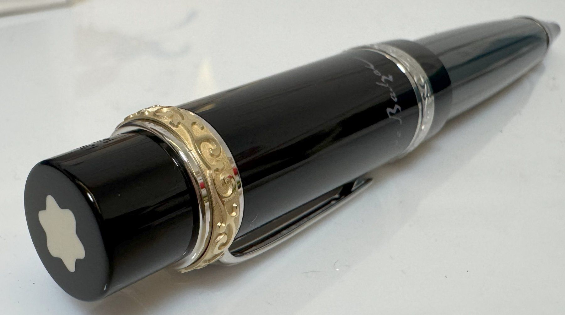 Montblanc Penna & Evidenziatori: Stylo Montblanc Edition Limitée Honoré de Balzac – Nuovo e nell'imballaggio originale da Bellevue venduto da beautiful-objects