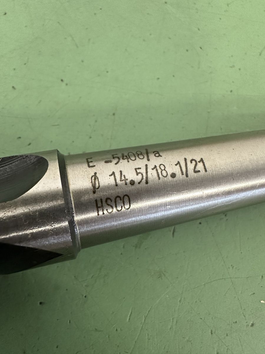 Tutti gli attrezzi: Blickle Bohrer Drill Bit MK2   Ø 14.5/18.1/21 mm – Nuovo (secondo la descrizione) da Aarberg venduto da SNMachines 2