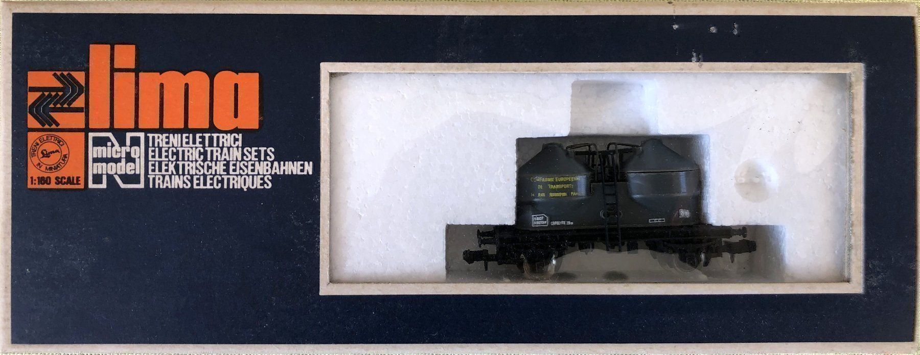Lima Modellini di ferrovie: Lima 731 Silowagen SNCF Spur N – Nuovo e nell'imballaggio originale da Burgdorf venduto da Gedora