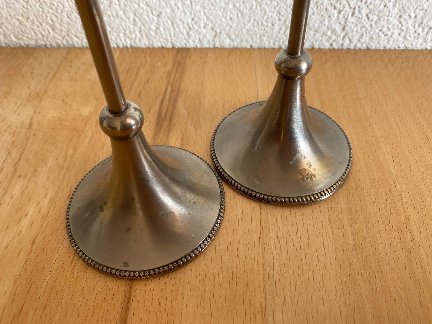 Portacandele: 2 Kerzenständer aus Metall – Usato da Schwarzenburg venduto da Michellu 6